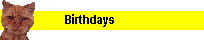 Birthdays